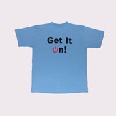 T-Shirt M KTHO 'Get It On' Logo 